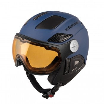 Slokker RAIDER PRO; ski helmet with photochromic and polarizing