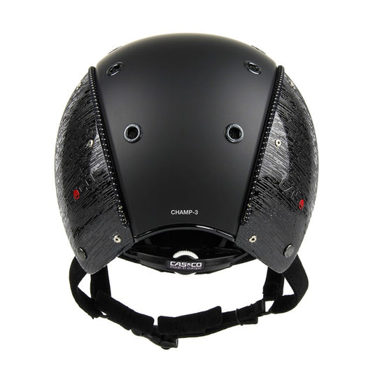 Casco - Champ 3 - Brush schwarz glanz