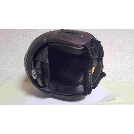 Slokker - BAKKA ski helmet with visor - wood-black