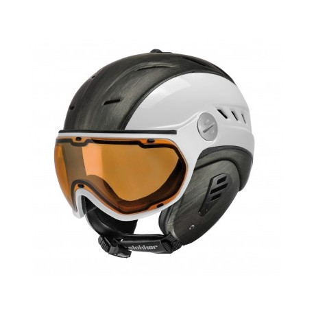 Slokker - BAKKA Modell 2019/2020 with polar-photocrom visor- wood-white