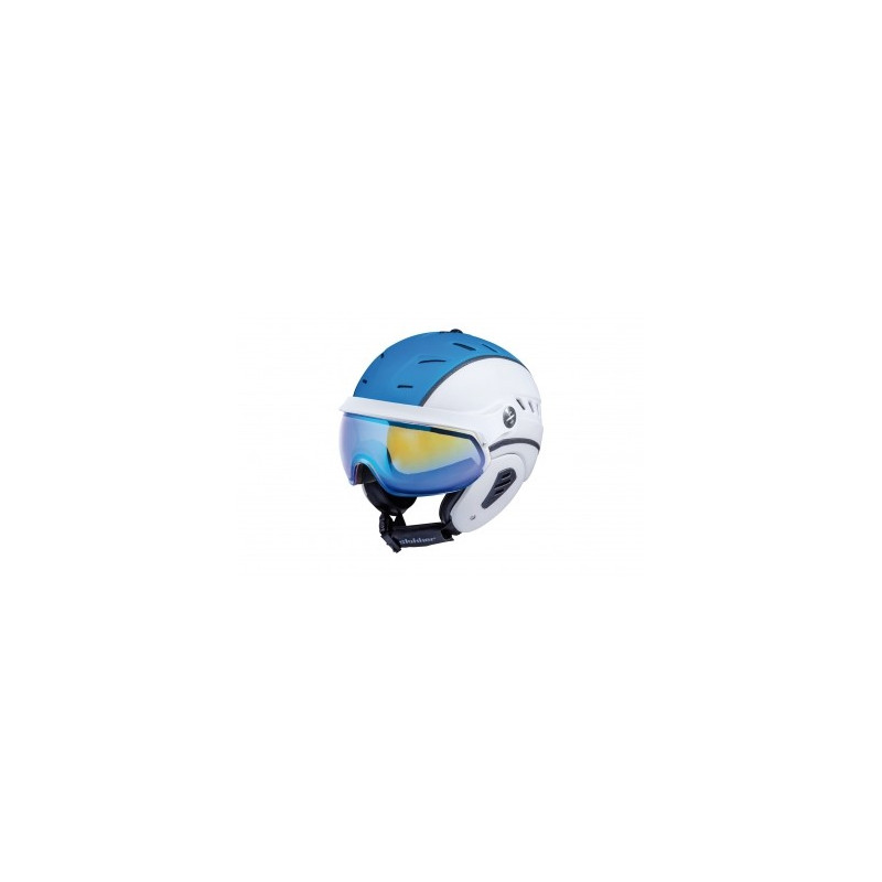 Slokker - BAKKA Modell 2019/2020 with multilayer visor - blue-white