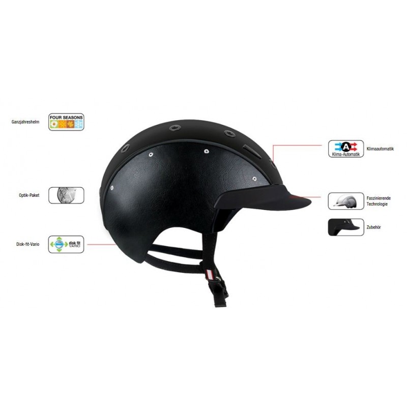 Casco - Master 6 - Glattleder schwarz