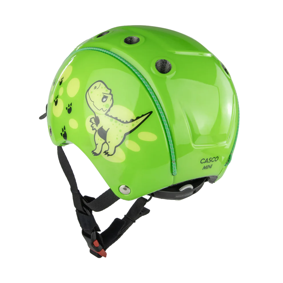 Casco MINI 2 Kinderhelm für Kinder und Minis mit Dino Bild, Dinoventure – Helmheld