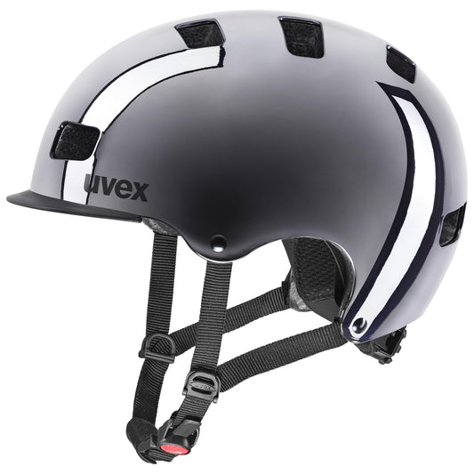 Uvex - hlmt 5 bike pro chrome - Stylischer Stadthelm.