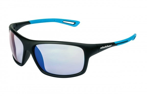 Slokker - Mod. 50009 RESTOS photocromatic - Sport- und Sonnenbrille, cooles Design, tolle Farben, selbsttönend, Made in Italy.