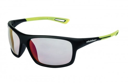 Slokker - Mod. 50009 RESTOS photocromatic - Sport- und Sonnenbrille, cooles Design, tolle Farben, selbsttönend, Made in Italy.