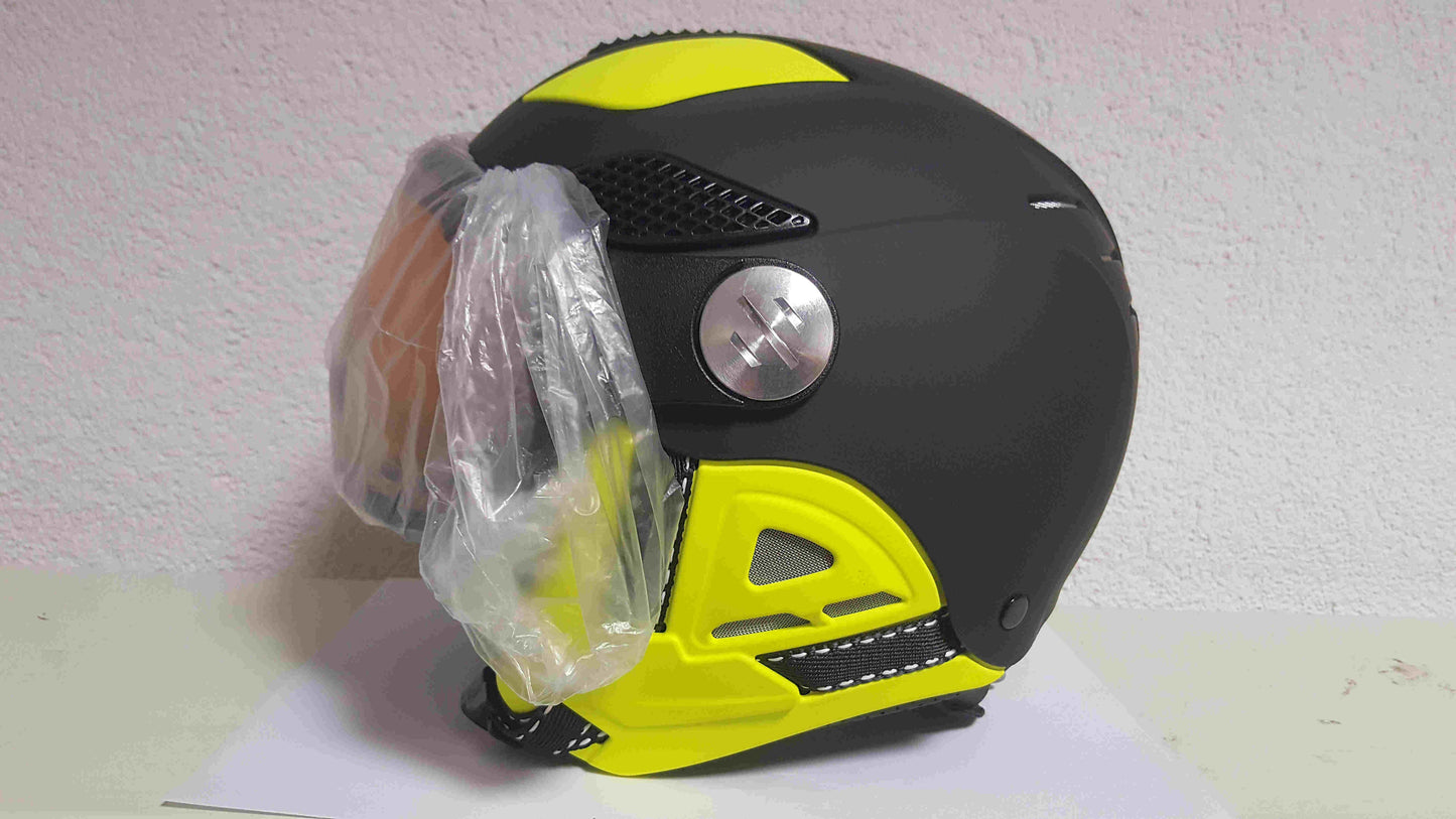 Slokker - RAIDER PRO; Skihelm mit photochromatischem und polarisierendem Visier