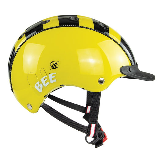 Casco MINI2 Kinderhelm für Kinder und Minis mit Biene Bild, Buzzing Sunburst