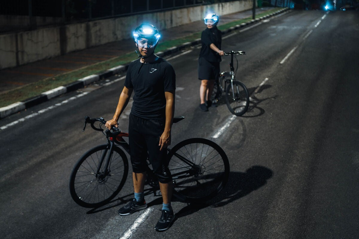 Lumos - Ultra E-Bike, der kompakte Helm mit Licht und Visier, neue Version 2024