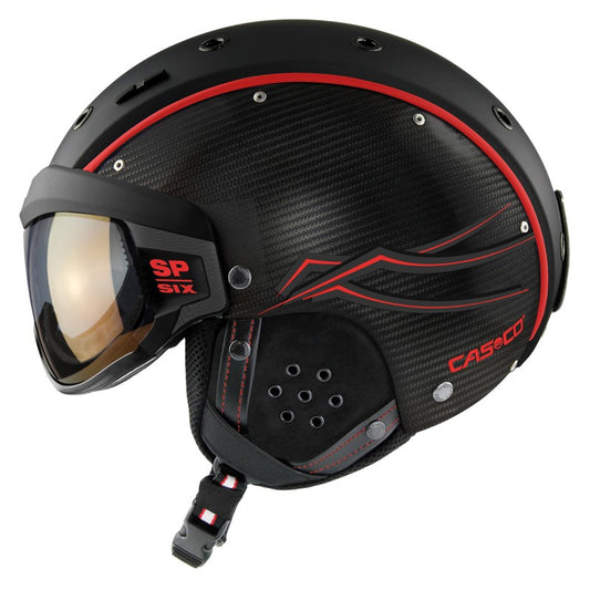 Skihelm Casco SP-6 Limited Carbon mit selbstönendem Visier