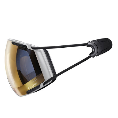 Skibrille Casco FX-80 Vautron+ mit Magnet Link, selbsttönend