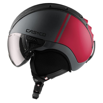 Skihelm Casco SP-2 Carbonic Visier für perfekten Schutz auf der Skipiste.