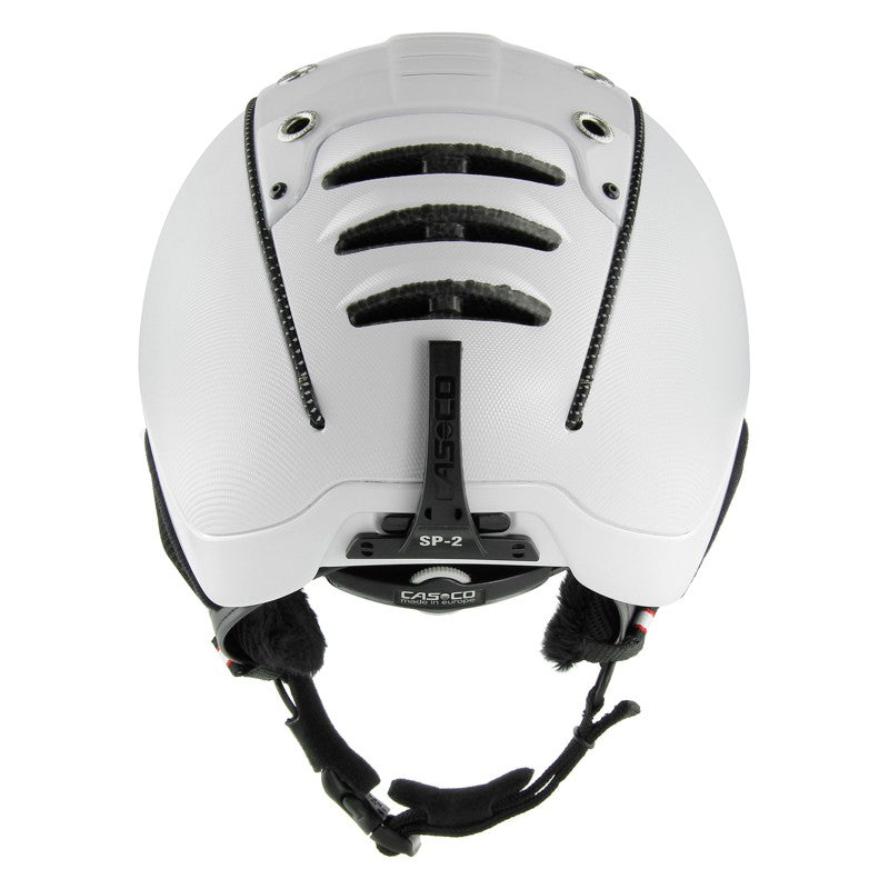 Skihelm Casco SP-2 Carbonic Visier für perfekten Schutz auf der Skipiste.