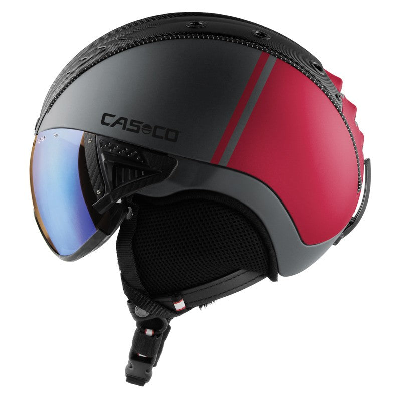 Skihelm Casco SP-2 Photomatic Visier für perfekten Schutz auf der Skipiste.