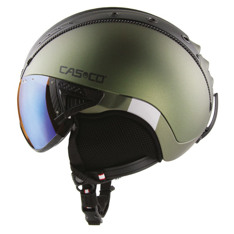 Skihelm Casco SP-2 Photomatic Visier für perfekten Schutz auf der Skipiste.