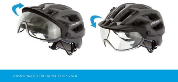 Slokker Penegal Fahrradhelm mit Visier