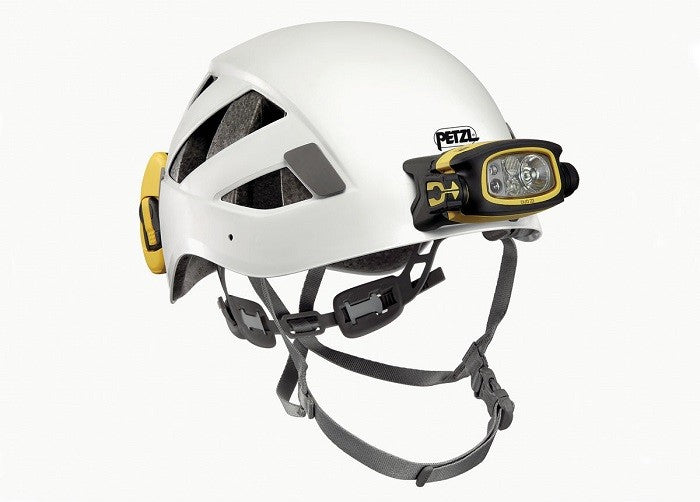 Petzl - BOREO CAVING - Speläohelm mit Befestigungsmöglichkeiten für eine DUO-Stirnlampe.