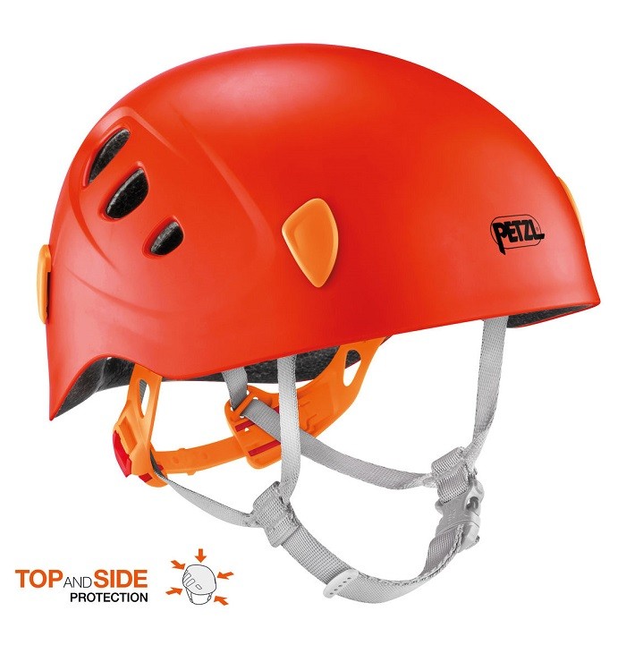 Petzl - Picchu - Kinderhelm mit erhöhtem Kopfschutz zum Klettern und Radfahren.