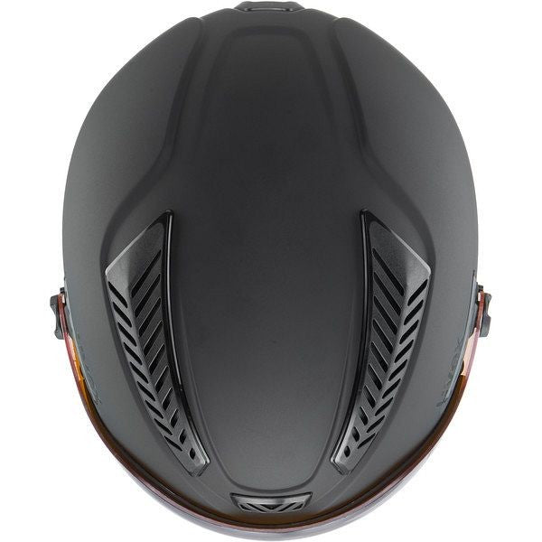 uvex - hlmt 600 visor vario - Ein Skihelm mit Visier für höchste Ansprüche.