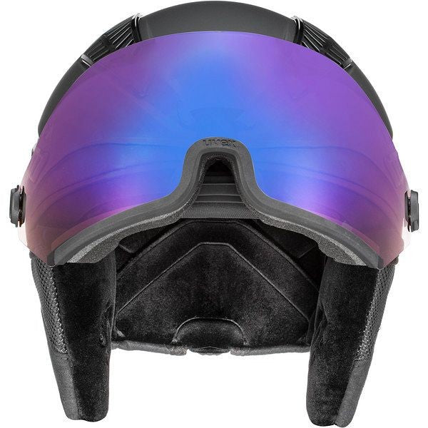 uvex - hlmt 600 visor vario - Ein Skihelm mit Visier für höchste Ansprüche.