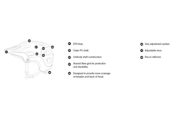 POC - Tectal; MTB / Moutainbike Helm von POC