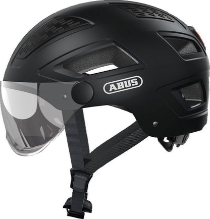 Fahrradhelm Abus Hyban 2.0 ACE mit Visier und Rücklicht ab 109,89 €