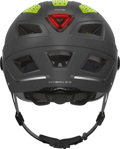 Fahrradhelm Abus Hyban 2.0 ACE mit Visier und Rücklicht ab 109,89 €