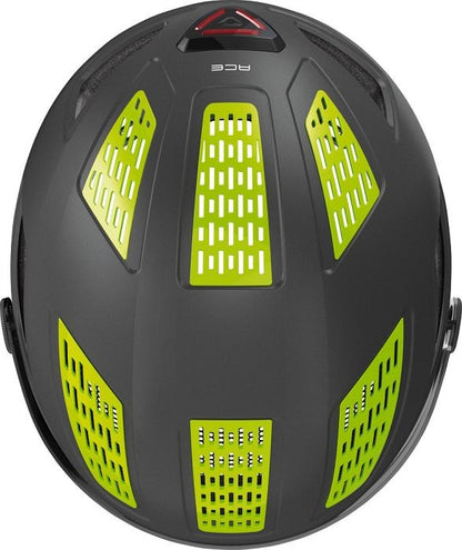 Fahrradhelm Abus Hyban 2.0 ACE mit Visier und Rücklicht ab 109,89 €