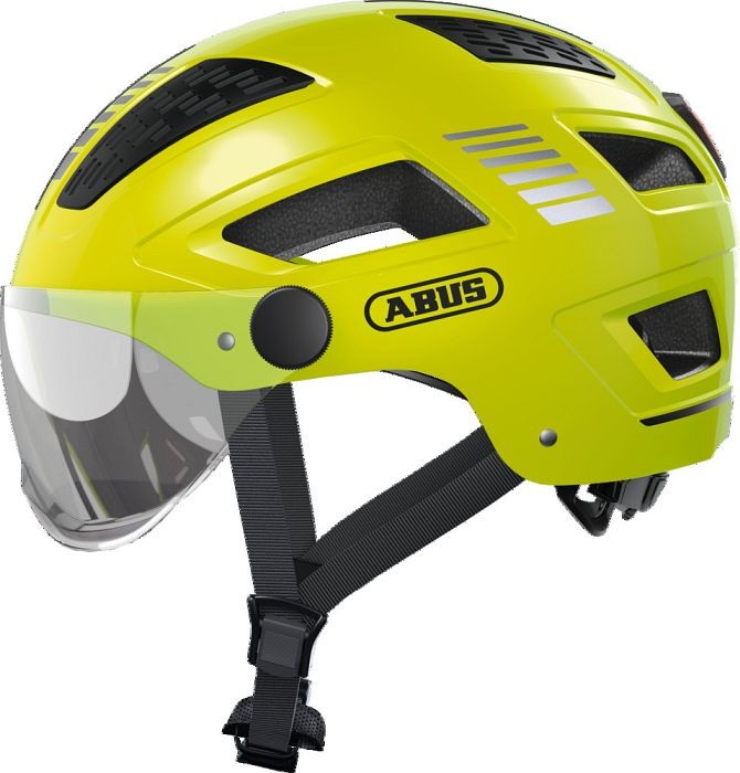 Fahrradhelm Abus Hyban 2.0 ACE mit Visier und Rücklicht ab 109,89 €