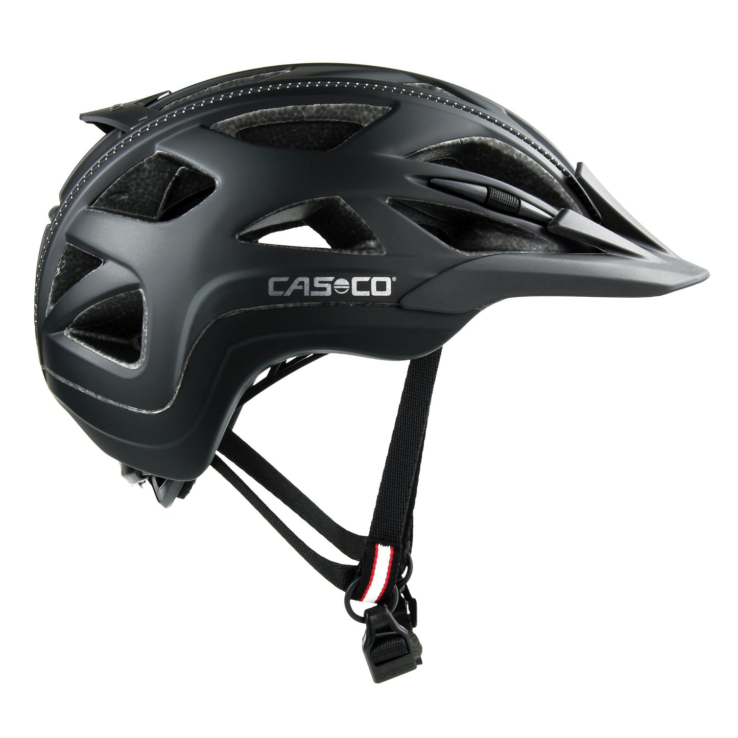 Casco - Activ2 - schwarz matt, bester Fahrradhelm in Deutschland, sportlicher Allrounder