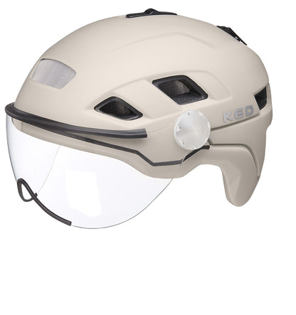 KED - B-Vis X-Lite - Ein Helm mit abnehmbaren, einstellbaren Visier ohne Rahmen.