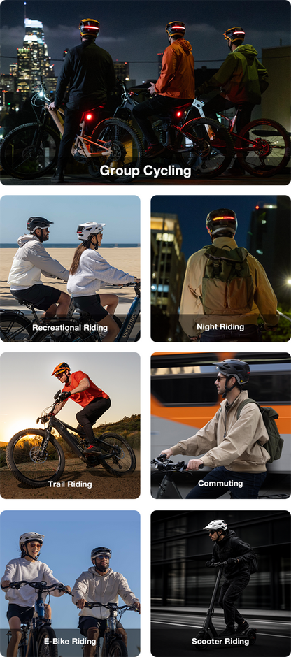Lumos Sonorus MIPS E-Bike-Helm mit Mesh-Gegensprechanlage, Blinker & 360° LED