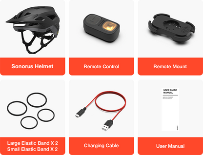 Lumos Sonorus MIPS E-Bike-Helm mit Mesh-Gegensprechanlage, Blinker & 360° LED